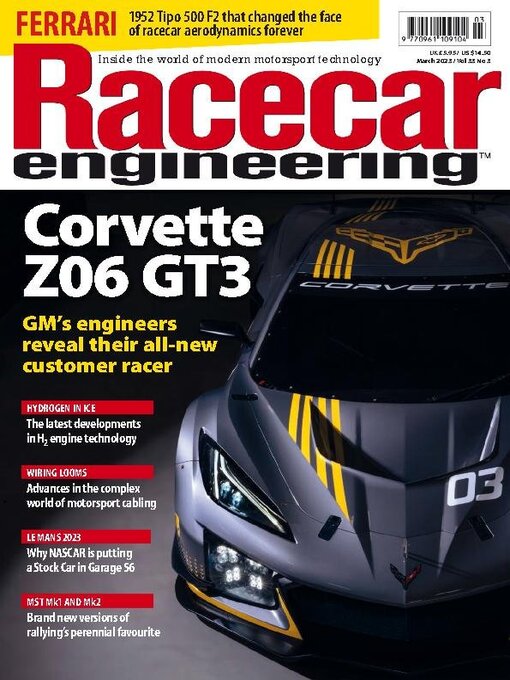 Title details for Racecar Engineering by Chelsea Magazine - Available